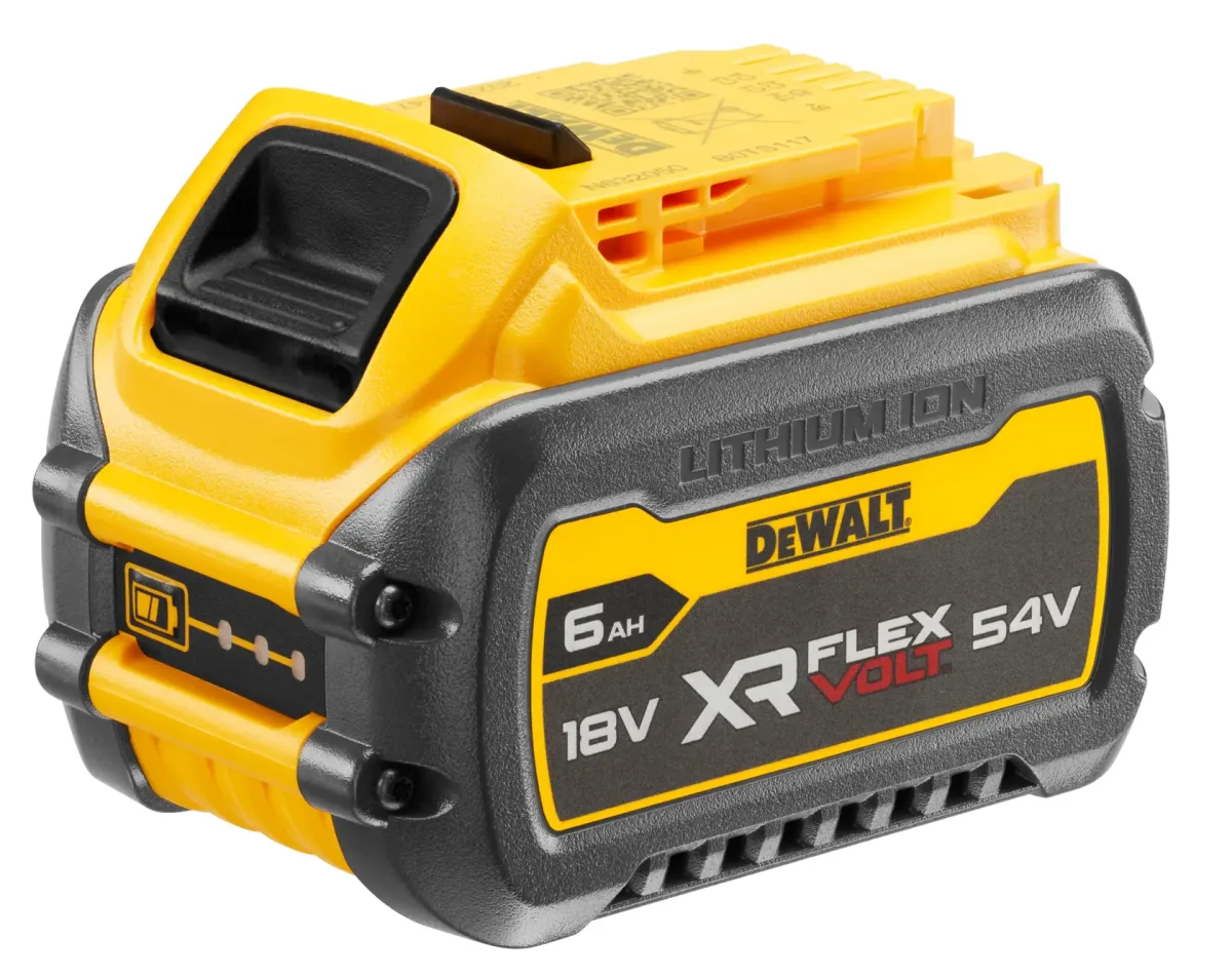 DEWALT® XR Flexvolt® Battery Pack 6.0 Amp Hour (With Fuel Guage)