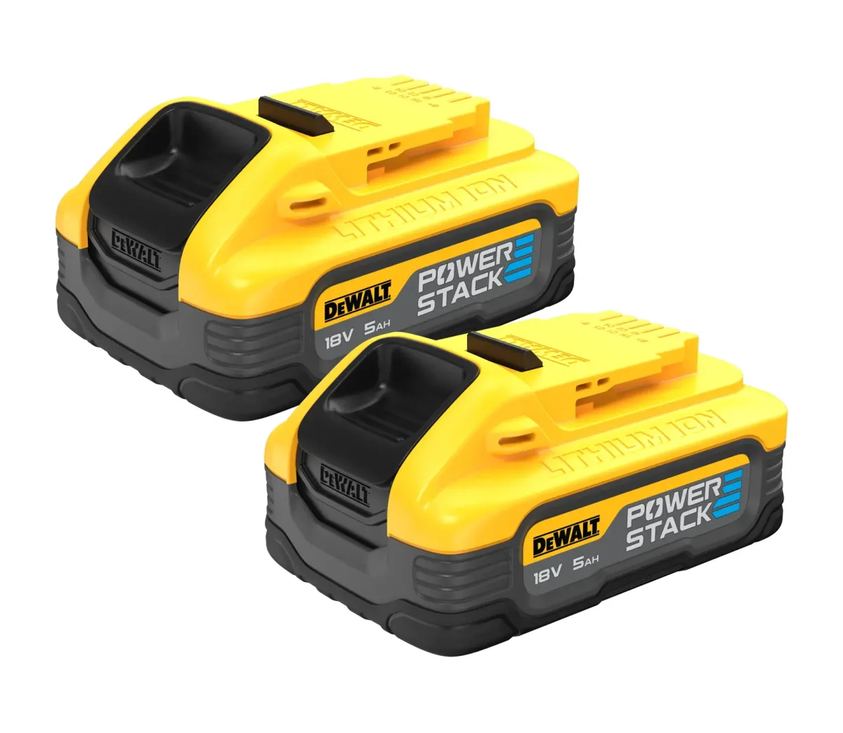DEWALT® 18V 5Ah POWERSTACK™ Twin Battery Starter Kit
