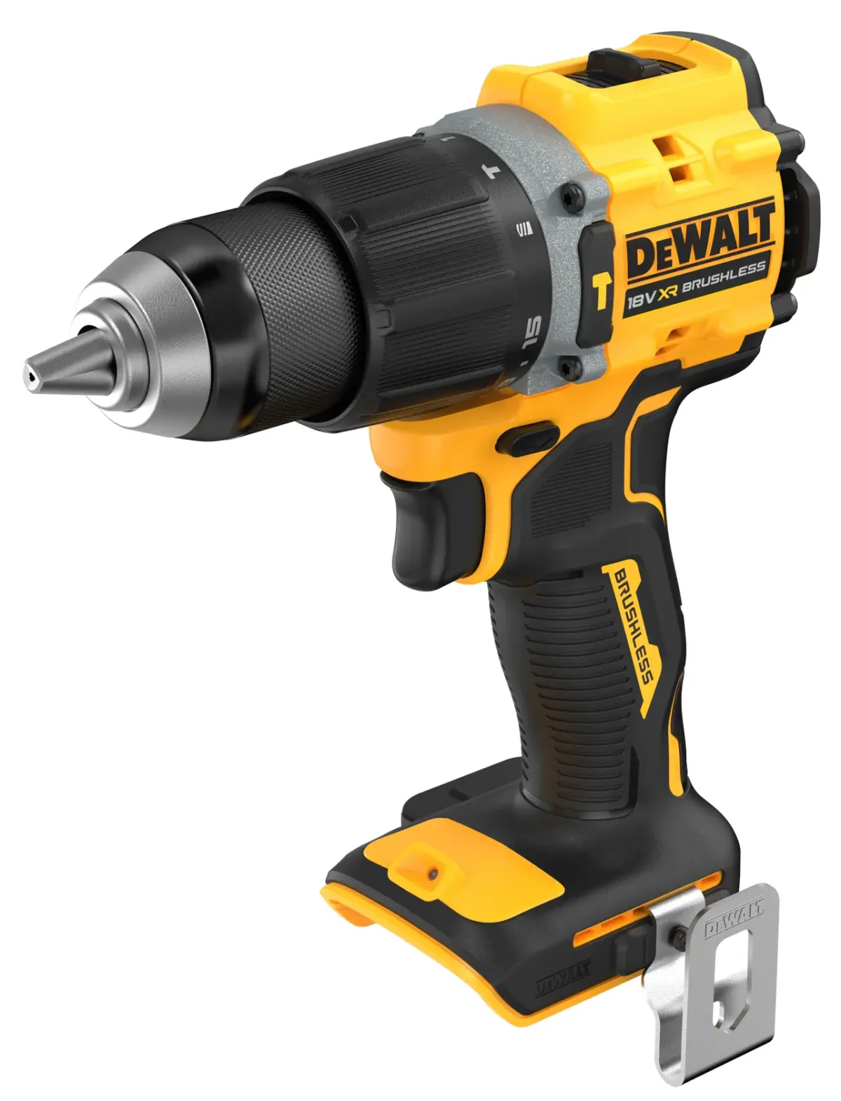 DEWALT® 18V XR® Brushless Compact Hammer Drill Driver (Tool Only) - Image 3