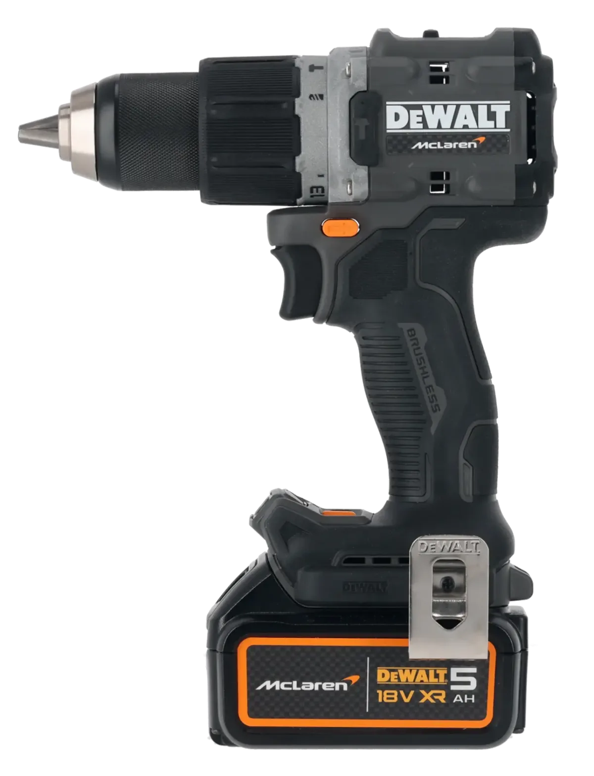 DEWALT® x McLaren F1 Team 18V XR® Brushless Hammer Drill Driver - 2 x 5AH - Image 2