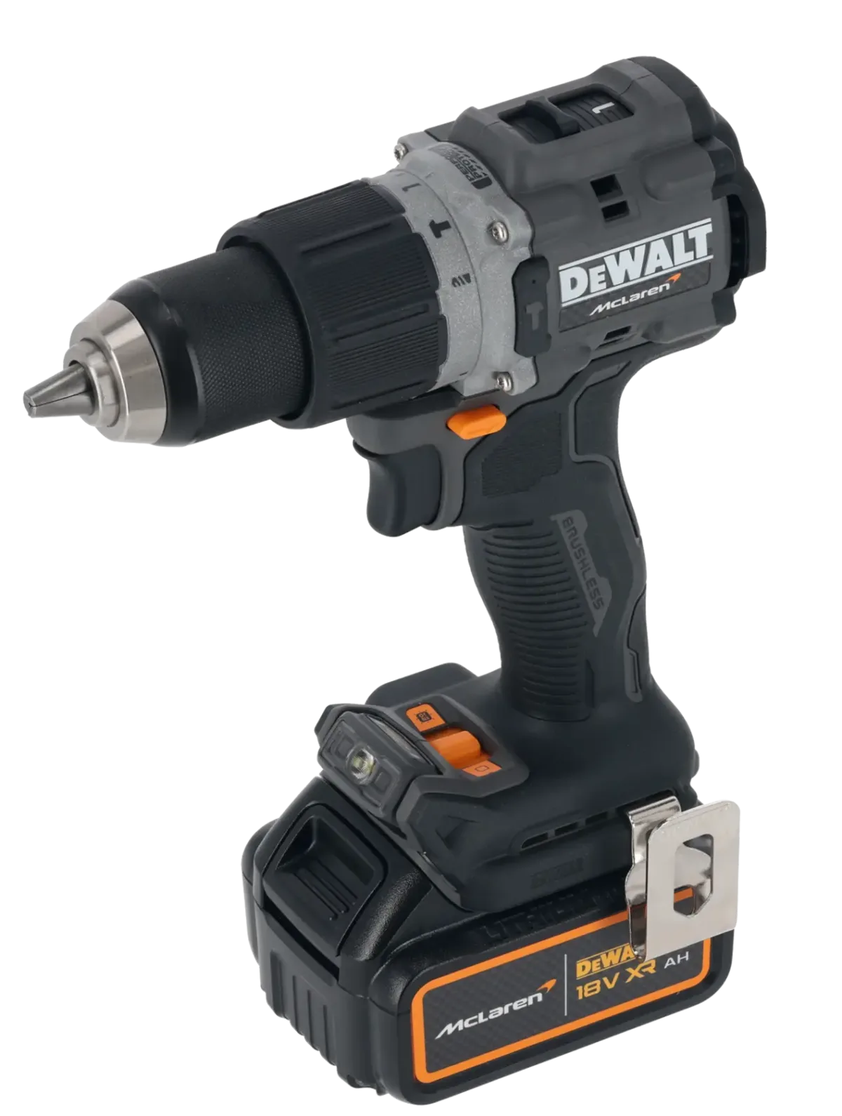 DEWALT® x McLaren F1 Team 18V XR® Brushless Hammer Drill Driver - 2 x 5AH - Image 3