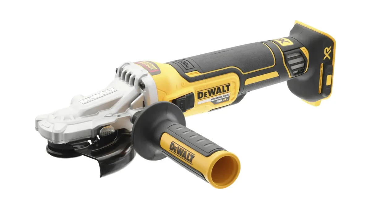 18V XR® Brushless 125mm Flat Head Angle Grinder (Tool Only)