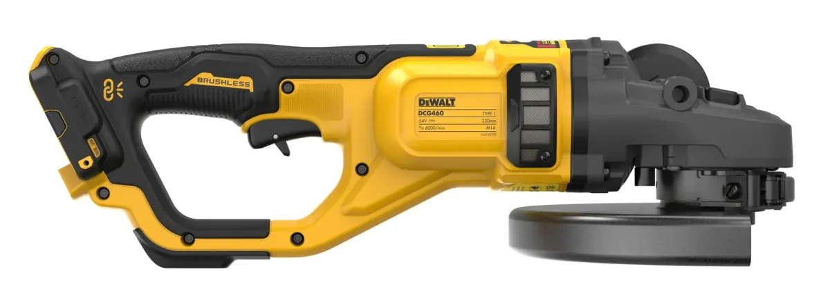 DEWALT® 54V XR Flexvolt® 230mm Angle Grinder (Tool Only) - Image 3
