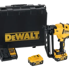 DEWALT® 18V XR® Brushless Second Fix Nailer (2 X 5 Ah) (16 Gauge)