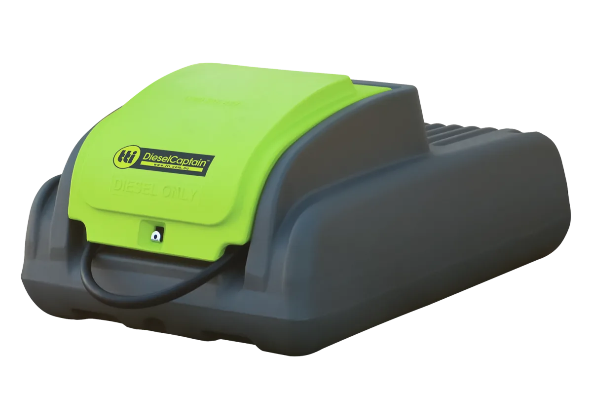 200L DieselCaptain™ Portable Diesel Fuel Tank Pod (Low-Profile)