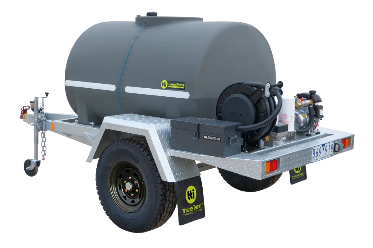 1500L DieselPatrol15™ Diesel Fuel Trailer (Single Axle)