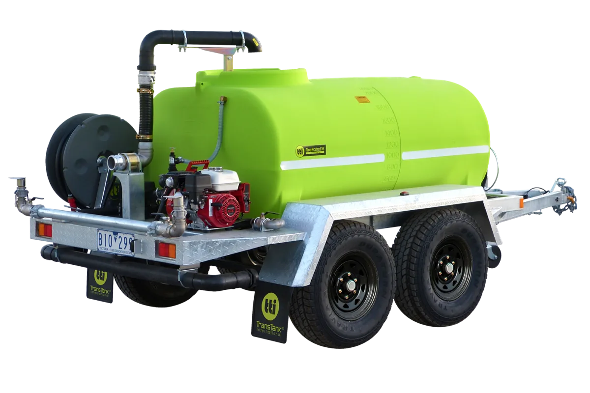 2000L FirePatrol15™ Fire Fighting Trailer