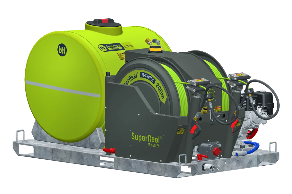 400L SuperReel™ M-Series - Mechanical Drive Spray Unit (Short)